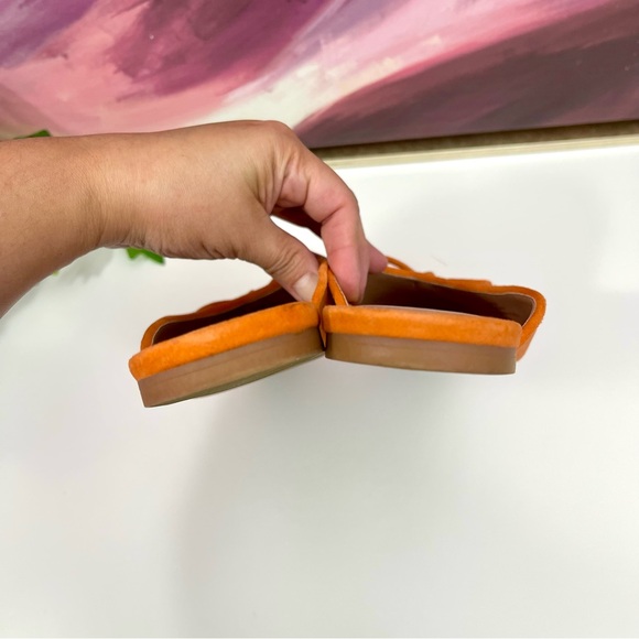 Nordstrom Jude Bow Mule in Orange Bisque Size 7.5 - Picture 11 of 11